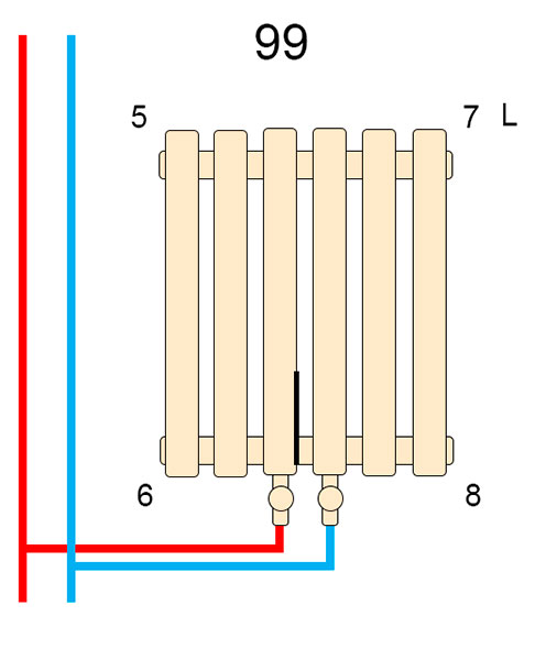 Warm Well нижнее подключение