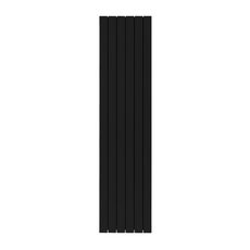 Вертикальный алюминиевый радиатор Nova Florida Ledro S/90 Black Сoffee