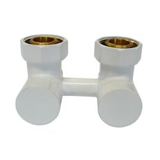 Schlosser Exclusive вузол нижнього підключення кутовий Білий, 601000001