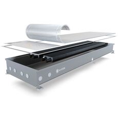 U-CON EK2 внутрішньопідлоговий конвектор без вентилятора з природною конвекцією