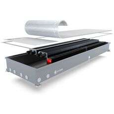 U-CON VK2 внутрипольный конвектор c вентилятором с принудительной конвекцией