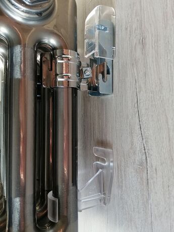 MB GBT Універсальний комплект кріплень для трубчастих радіаторів Хром