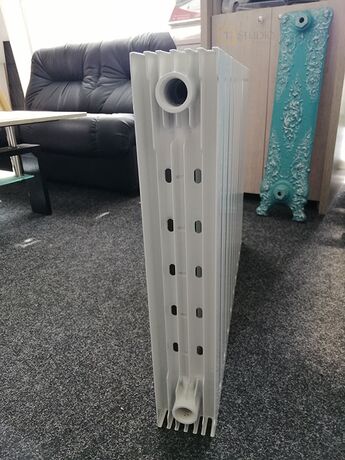 Биметаллический радиатор ASG 500 White, белый