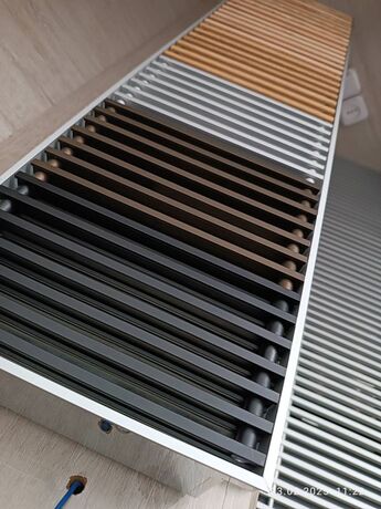 Konveka FC внутрішньопідлоговий конвектор без вентилятора з природною конвекцією, Глибина, мм: 90, Довжина, мм: 800, Ширина, мм: 220