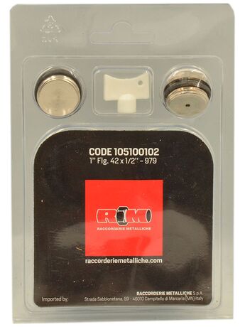 Монтажный комплект для алюминиевого радиатора RM, 105100102