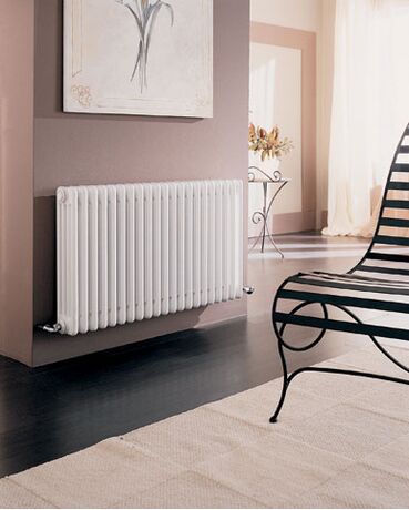 Горизонтальный трубчатый радиатор Irsap Tesi, Высота, мм: 500, Внешний вид: Горизонтальный, Рядность: 2 ряда, Длина, мм: 720, изображение 4