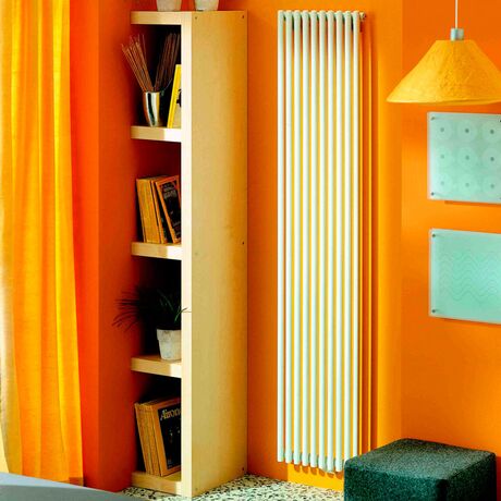 Трубчастий радіатор Caleido Zigolo 25 Single, Висота, мм: 410, Рядність: 1 ряд, Довжина, мм: 232