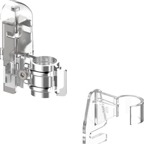 MB GBT Універсальний комплект кронштейнів для трубчастих радіаторів Хром