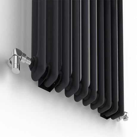 Вертикальний радіатор Ideale Zeta, Висота, мм: 1800, Рядність: 2 ряди, Довжина, мм: 460, изображение 7