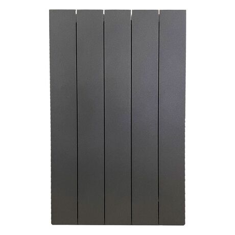 Алюмінієвий радіатор Global VIP в сірому кольорі