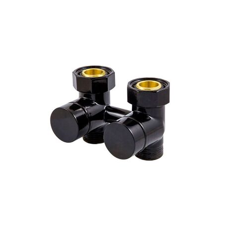 Schlosser Exclusive вузол нижнього підключення прямий Чорний, 601000018.RAL90051