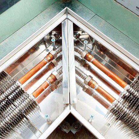 Внутрішньопідлоговий конвектор без решітки