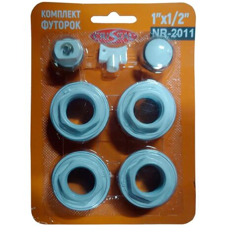Монтажний комплект футорок для секційного радіатора CRISTAL NR-2011