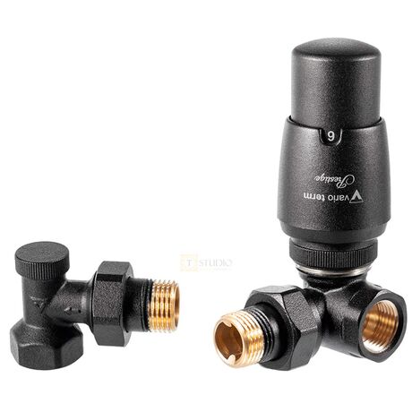 Vario Term Master Black комплект термостатичний осьовий EPRNYGS0224C/FP