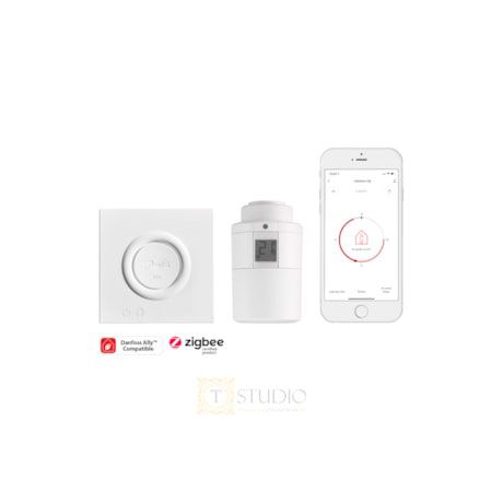 Электронный радиаторный терморегулятор системи Danfoss Ally