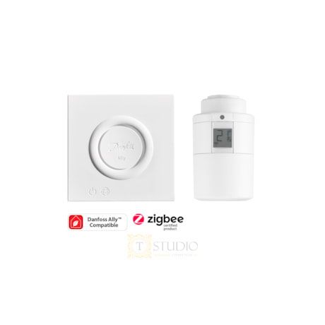 Электронный радиаторный терморегулятор системи Danfoss Ally