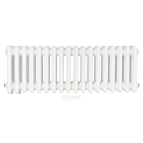 Горизонтальный трубчатый радиатор Warm Well Column 300, 575 белый