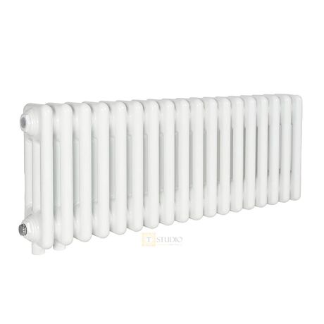 Горизонтальный трубчатый радиатор Warm Well Column 300, 575 белый