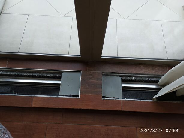 Фото конвекторів у ресторані Прага