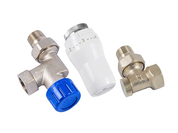 Аксіальний термостатичний радіаторний комплект Schlosser 602200084UA