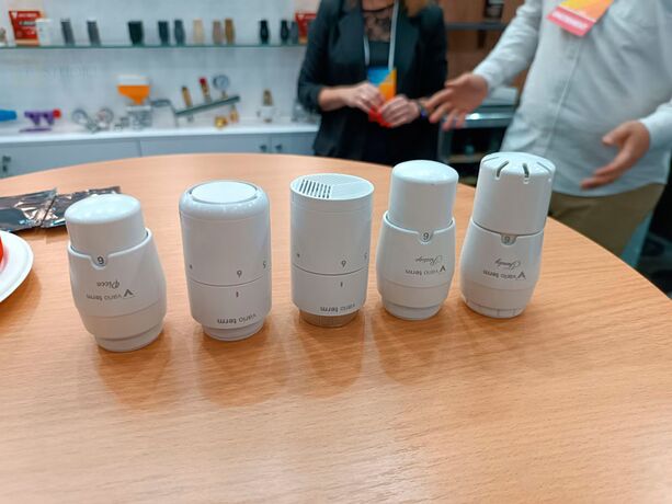 Термоголовка Vario Term Prestige, Белый-хром, Цвет: Белый-Хром