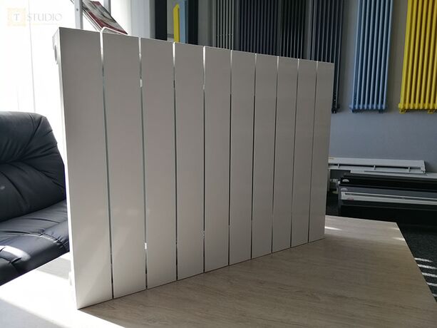 Биметаллический радиатор ASG 500 White, белый