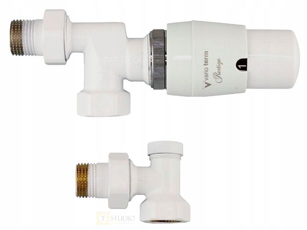 Vario Term Axi Elegant White комплект термостатичний аксіальний