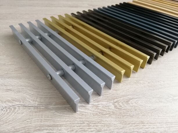 Алюмінієва решітка для внутрішньопідлогового конвектора U-CON