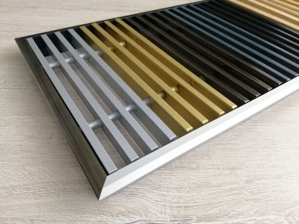 Алюмінієва решітка U-CON з рамкою