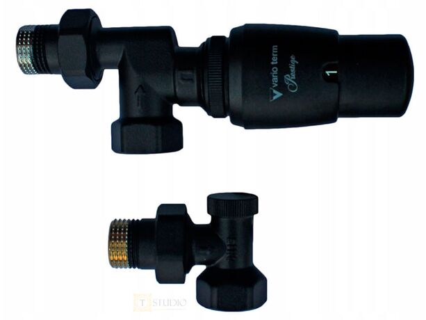 Vario Term Axi Elegant Black комплект термостатический аксиальный