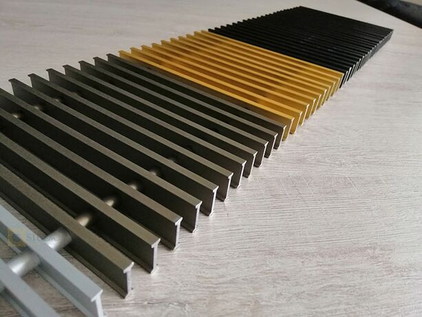 Алюмінієва гратка для внутрішньопідлогового конвектора Cooltherm