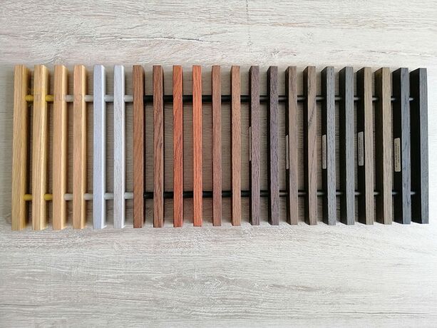 Дерев'яна гратка для внутрішньопідлогового конвектора Cooltherm