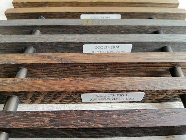 Дерев'яна гратка для внутрішньопідлогового конвектора Cooltherm