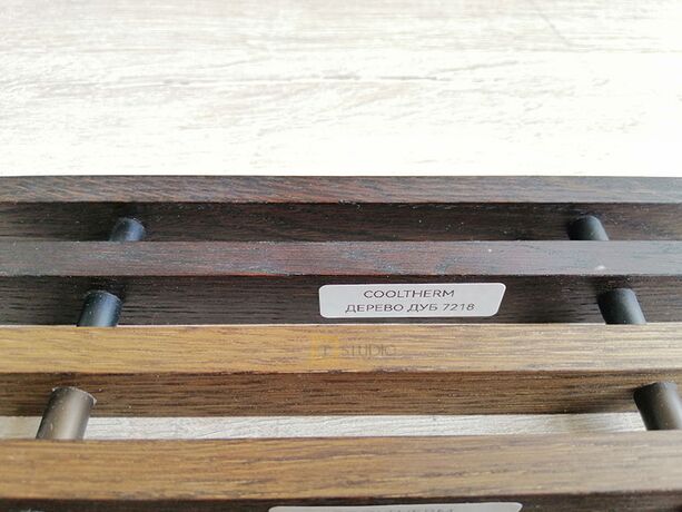 Дерев'яна гратка для внутрішньопідлогового конвектора Cooltherm