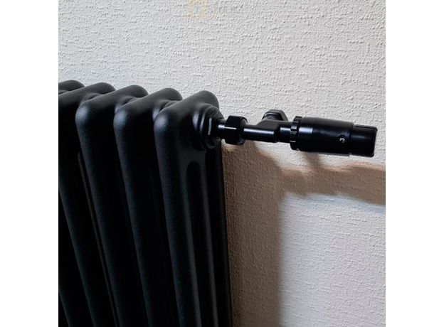 Комплект термостатичний аксіальний Schlosser Standard Mini в чорному коьорі