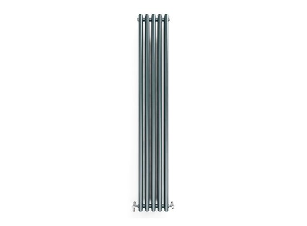 Вертикальный радиатор Ideale Gloria Double, Рядность: 2 ряда, Высота, мм: 1800, Длина, мм: 295, изображение 2