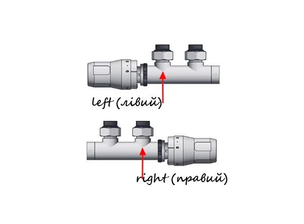 Heat Base Duo-Plex комплект для нижнего подключения угловой подача теплоносителя