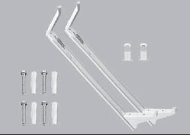 Набор рельсовых кронштейнов Monclac MCK-108 для гигиенических радиаторов