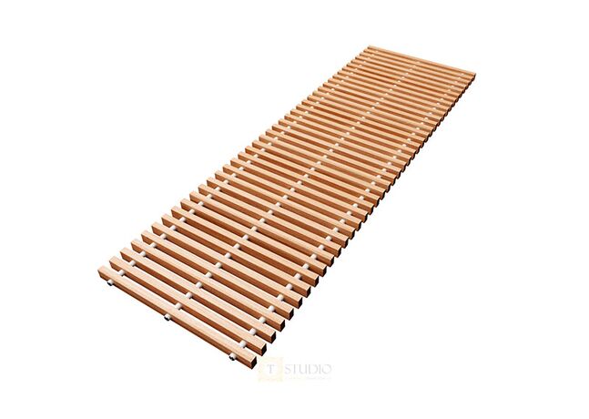 Kermi деревянная решетка бук