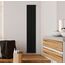 Вертикальный радиатор Ledro S/90 Black Сoffee