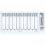 Біметалевий радіатор Mirado 300/96, Висота, мм: 300, Кількість секцій, шт: 1, изображение 5
