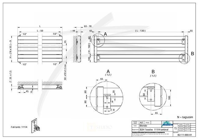 Blende B2H 1 Single схема