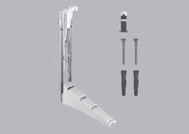 Набор рельсовых кронштейнов Monclac MCK-108 для 200 высоты, тип 44