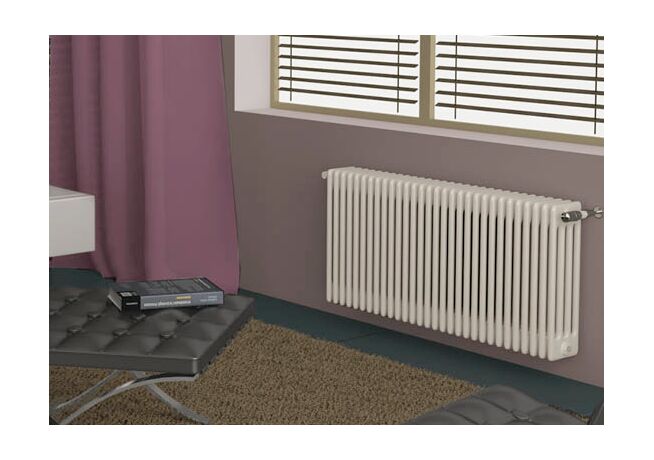 Горизонтальний трубчастий радіатор Cordivari Ardesia, Висота, мм: 207, Зовнішній вигляд: Горизонтальний, Рядність: 2 ряди, Довжина, мм: 46, изображение 3