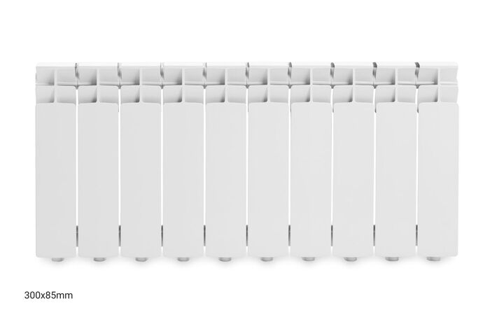 Біметалевий радіатор Mirado 300/96, Висота, мм: 300, Кількість секцій, шт: 1, изображение 3