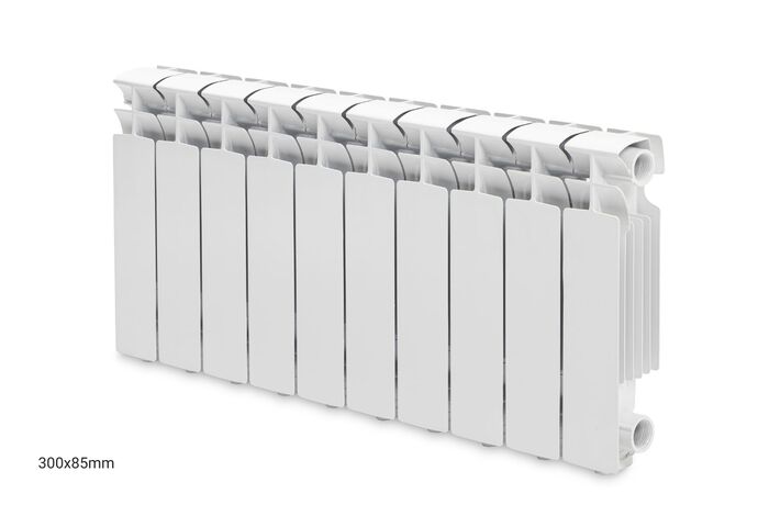 Біметалевий радіатор Mirado 300/96, Висота, мм: 300, Кількість секцій, шт: 1, изображение 4
