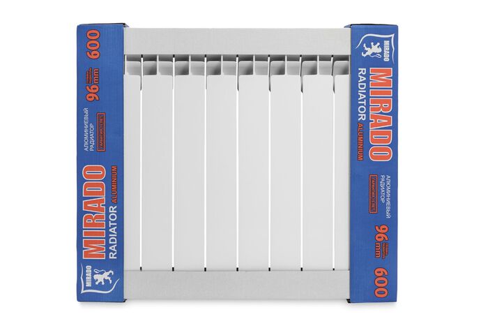 Біметалевий радіатор з нижнім підключенням Mirado 500/96