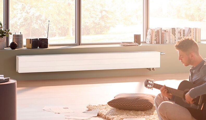 Kermi Line PLV 200 (Линейный), Высота, мм: 200, Модель: Line, Длина, мм: 600, Тип радиатора: 22 тип, Способ подключения: Нижнее подключение