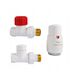 Vario Term Royal White комплект термостатичний прямий ROGS0206CFP