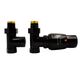 Vario Term Royal Black комплект термостатичний прямий ROGS0224CFP